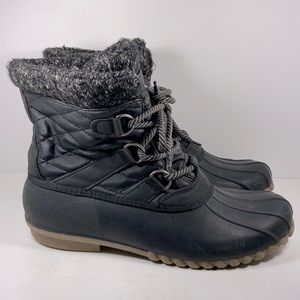 Baretraps Womens Faiya Black Winter & Snow Boots Size 10